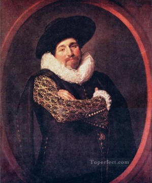 Frans Hals Painting - Retrato Siglo de Oro Holandés Frans Hals